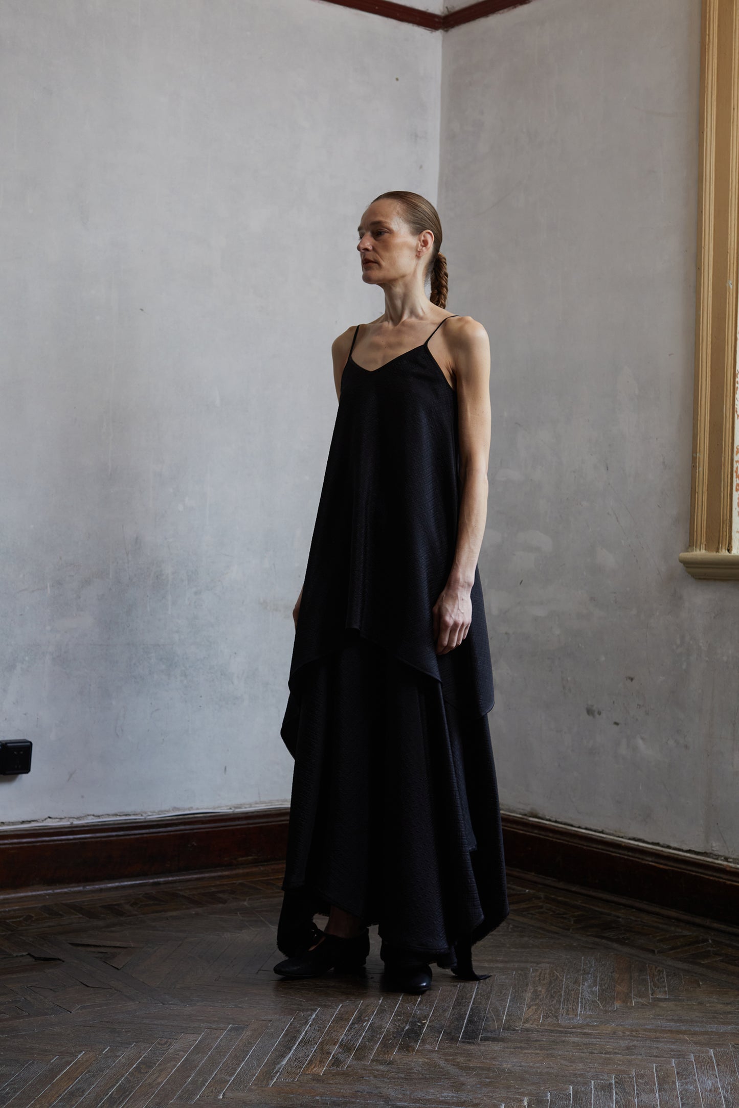 Mulberry Silk Irregular Hem Camisole,Skirt