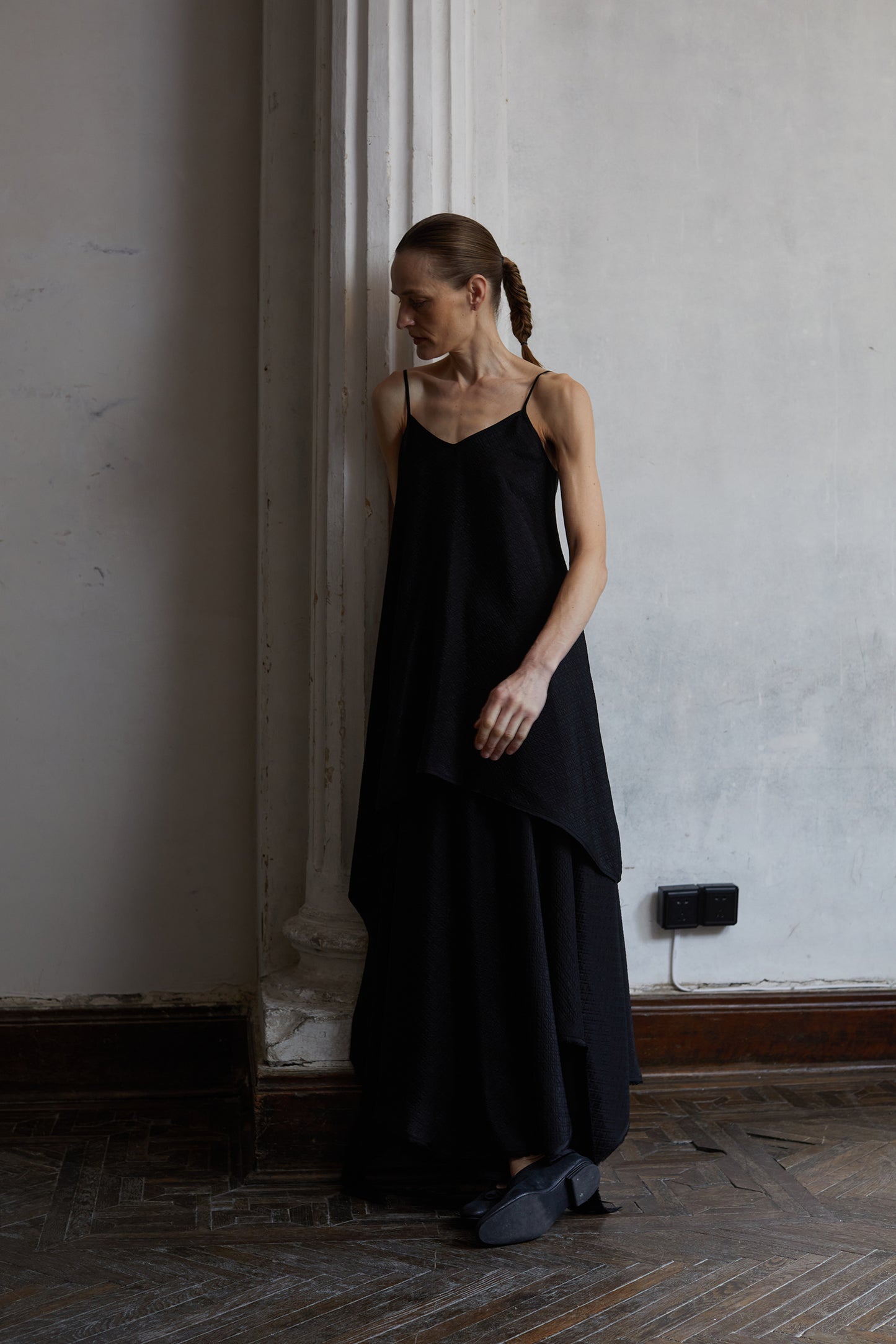 Mulberry Silk Irregular Hem Camisole,Skirt