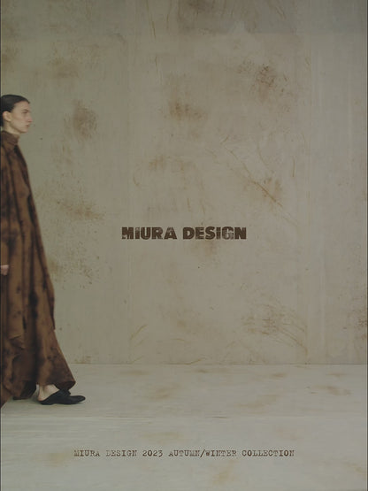 Plant Dyed Wool Irregular Coat